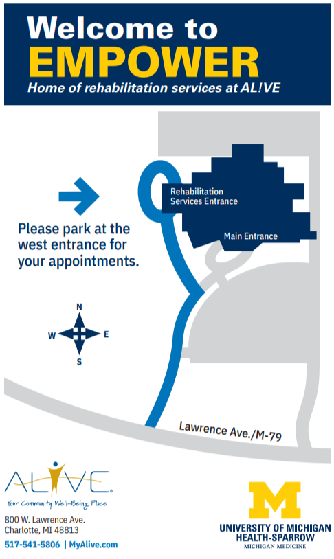 EMPOWER Wayfinding Map 2025