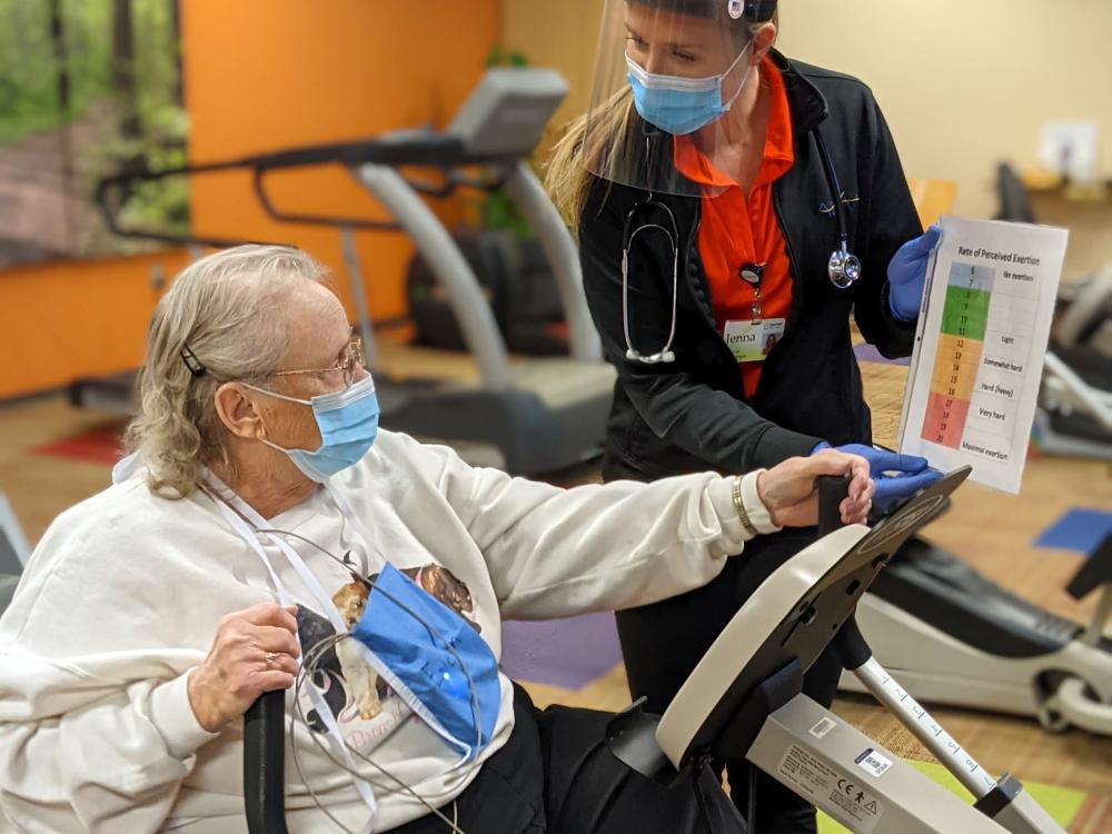 cardiac rehab patient