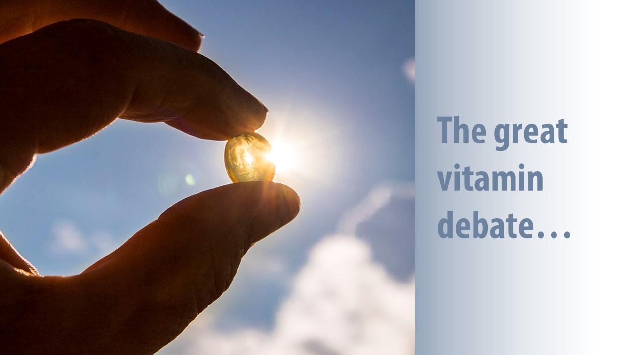 the great vitamin debate