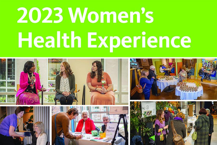 2023 Women's Health Experience header graphic